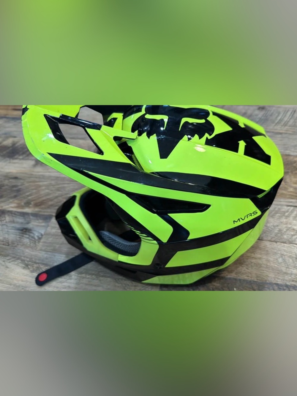 Fox Racing Youth Large (51-52) Full-Face Helmet in Hi-Vis Yellow
